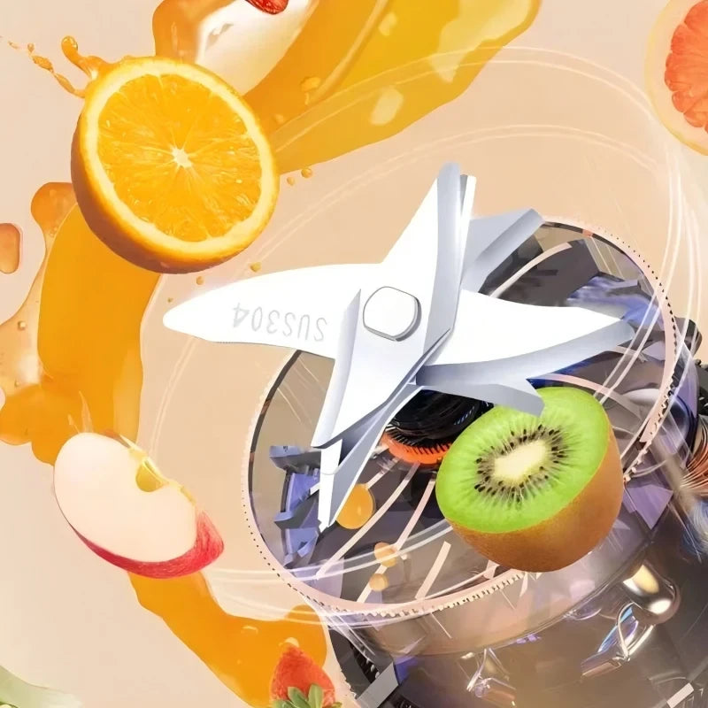 Portable Electric Fruit Juicer Blender