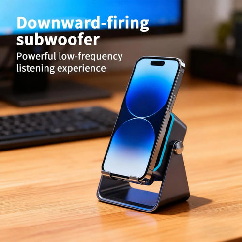 Foldable Induction Phone Speaker Stand