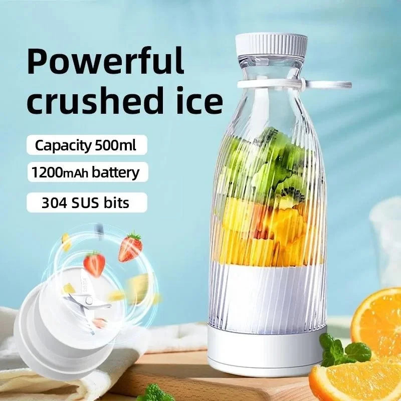 Portable Electric Fruit Juicer Blender